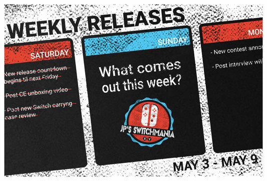 Week of May 3rd, 2020 Nintendo Switch Physical Releases & Limited Preorders