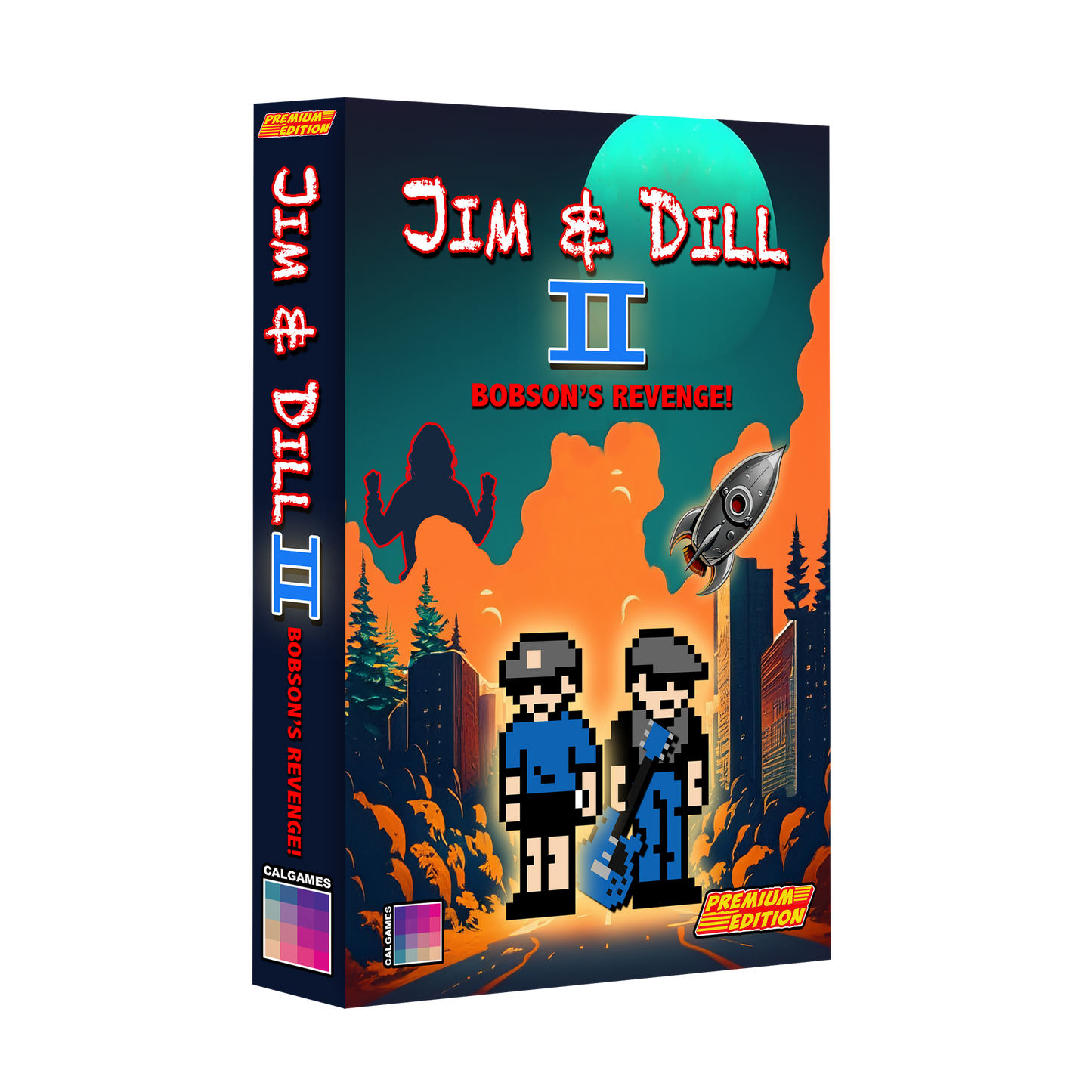 Jim & Dill II: Bobson's Revenge - NES Release Standard & Silver