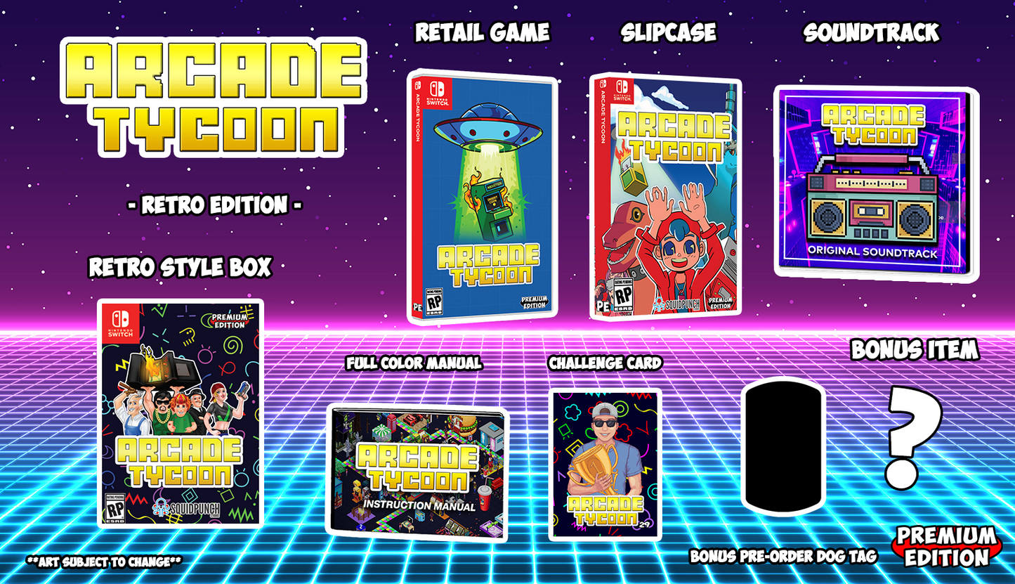 Arcade Tycoon - Retro Edition (PRE-ORDER)