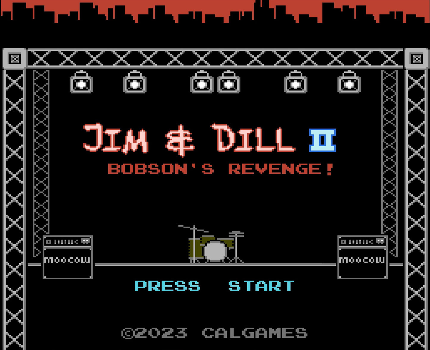 Jim & Dill II: Bobson's Revenge - NES Release Standard & Silver