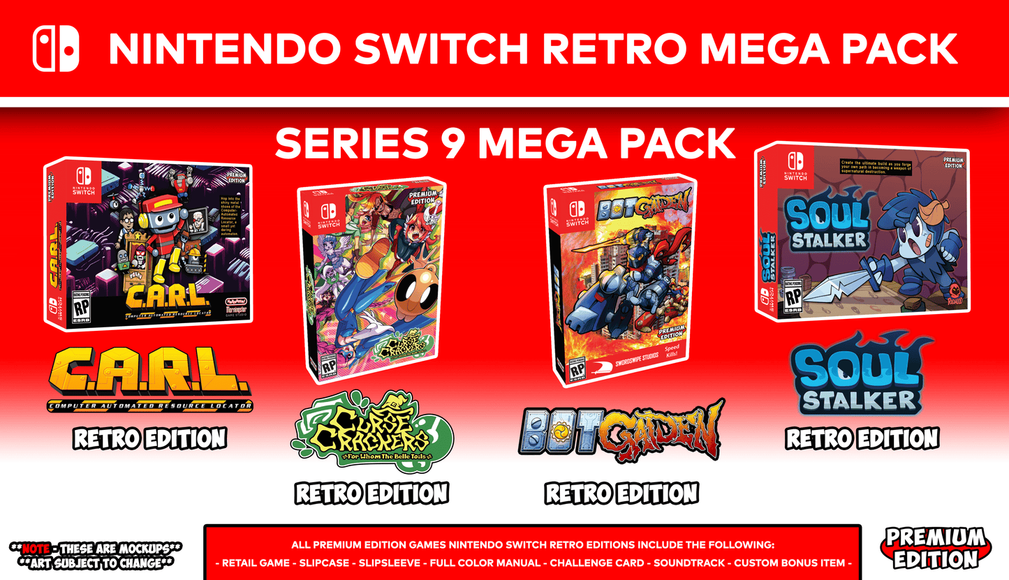 Series 9 "Retro" Mega Pack (PRE-ORDER)