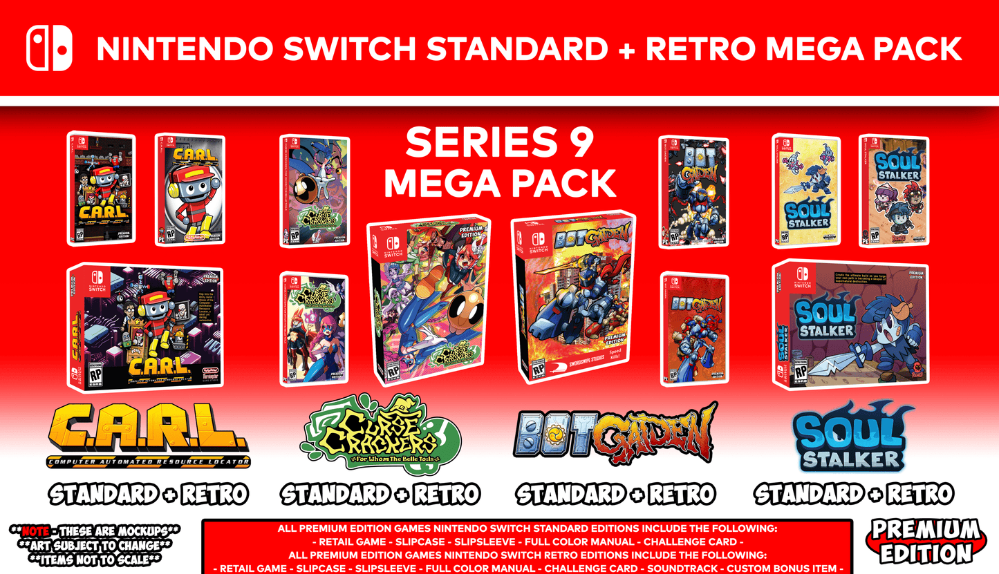 Series 9 "Switch Standard & Retro" Mega Pack (PRE-ORDER)