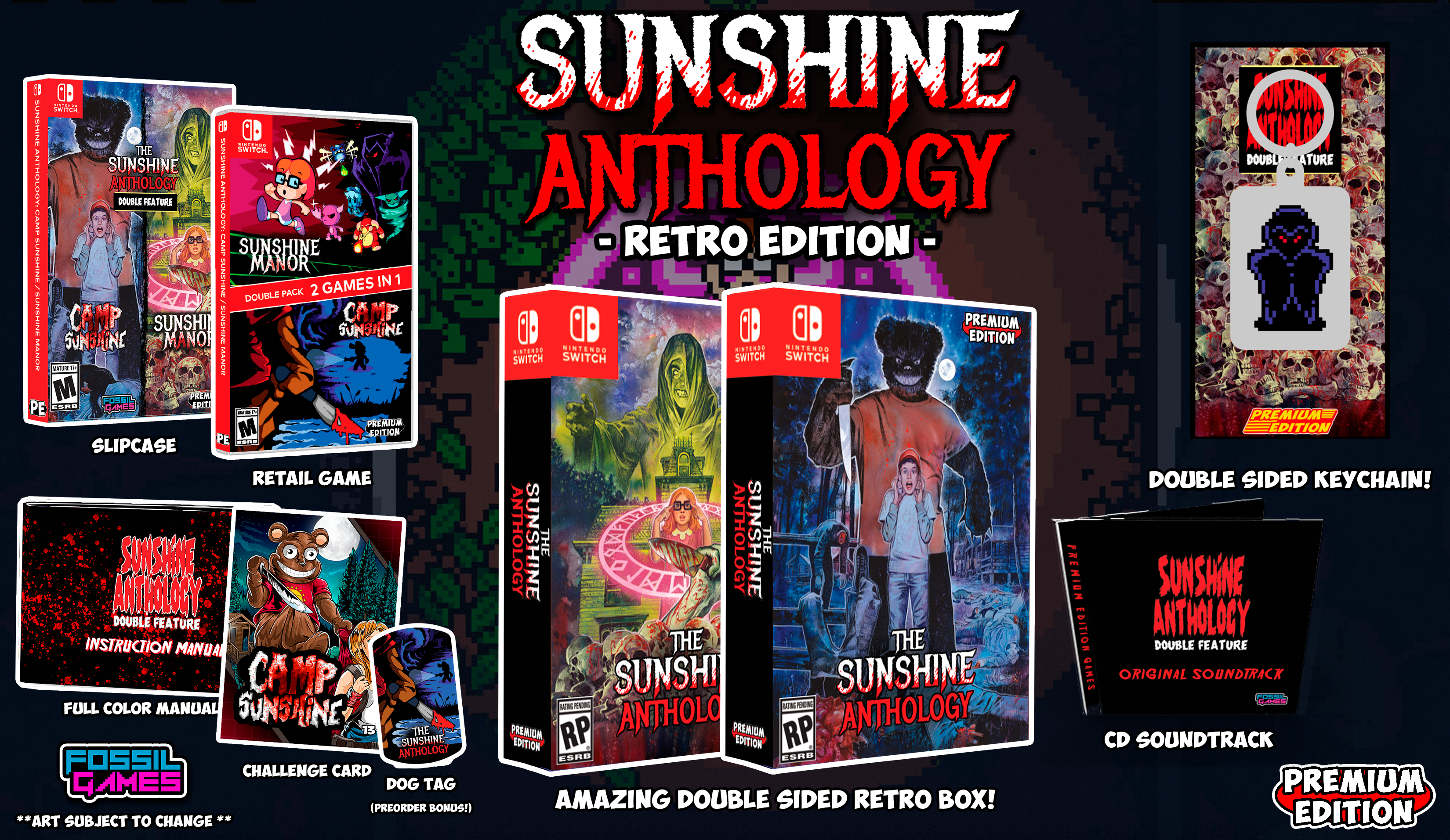 Sunshine Anthology Nintendo Switch Release 13 Retro Edition