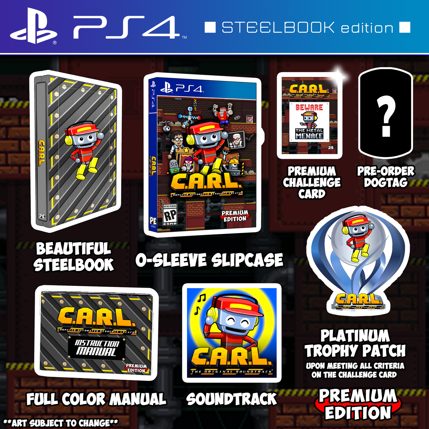 CARL - Steelbook Edition (PS4) (PRE-ORDER)