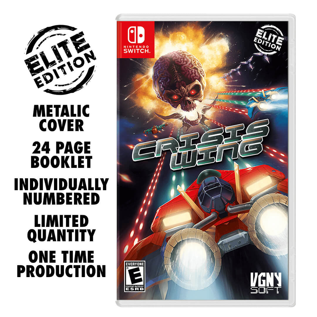 Nintendo Switch CRISIS WING switch Crisis Wing - Elite Edition (Nintendo Switch) – Premium Edition Games