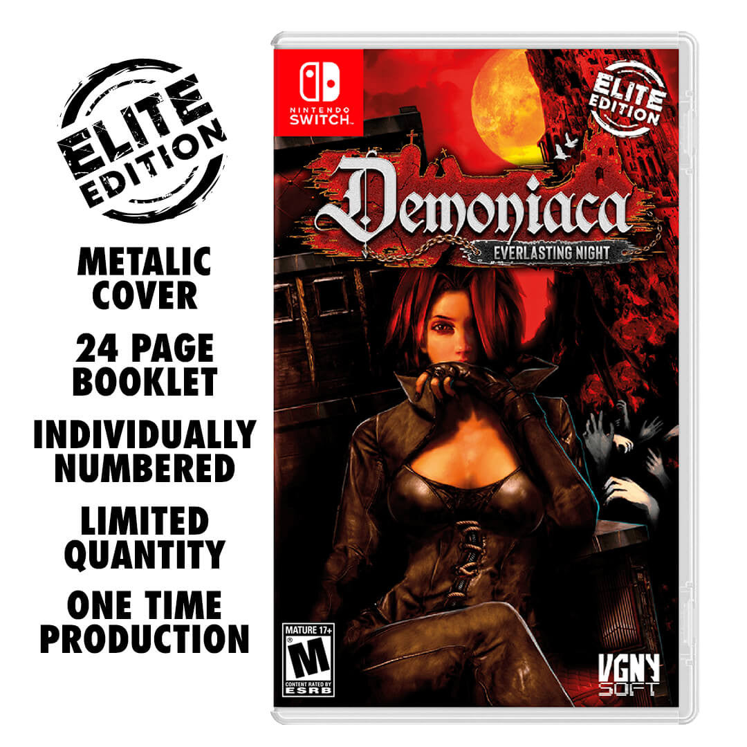 DEMONIACA EVERLASTING NIGHT 輸入版 switch Demoniaca: Everlasting Night - Elite Edition [Nintendo Switch