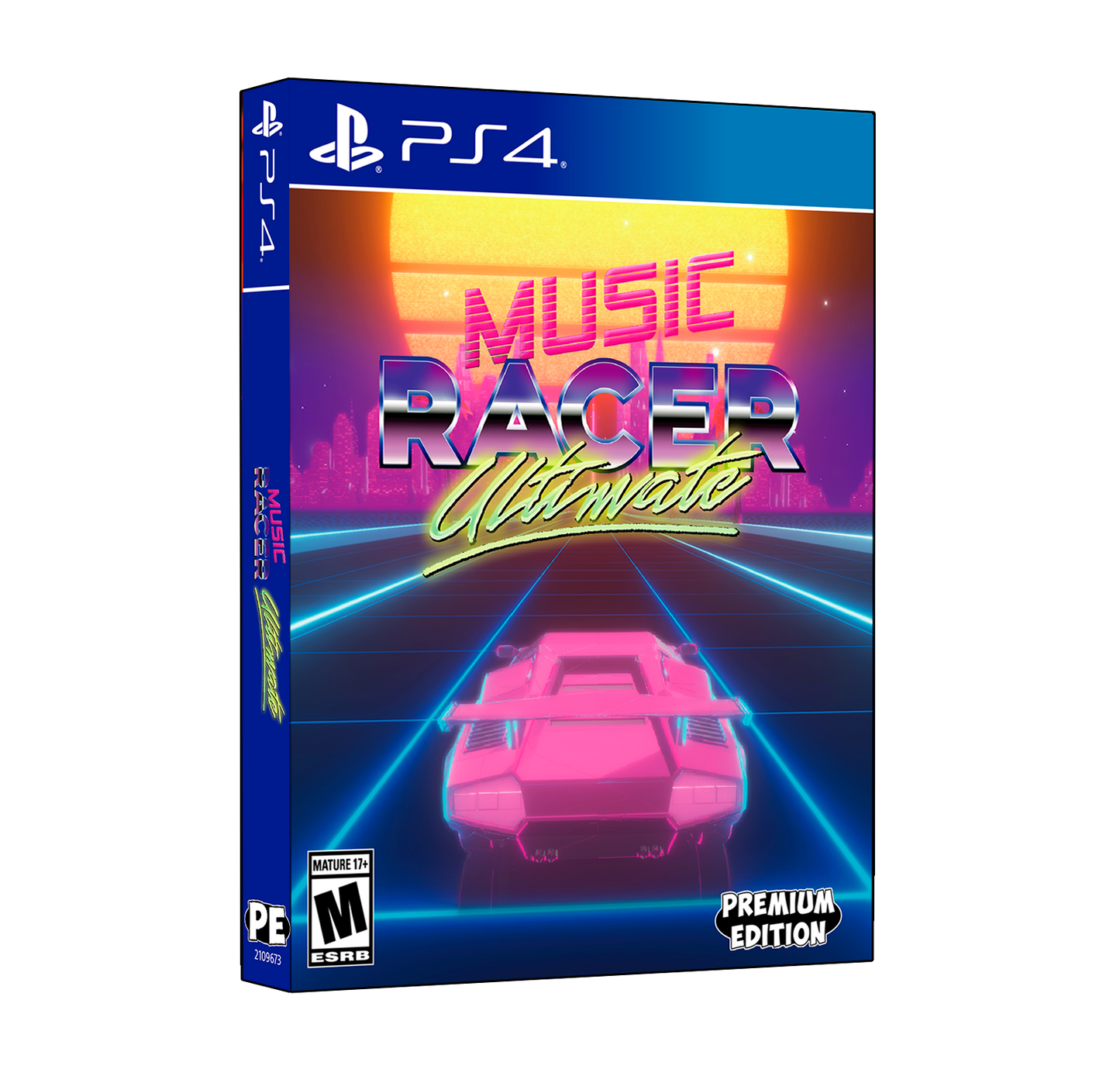 Music Racer Ultimate - PS4 Steelbook Edition & Soundtrack