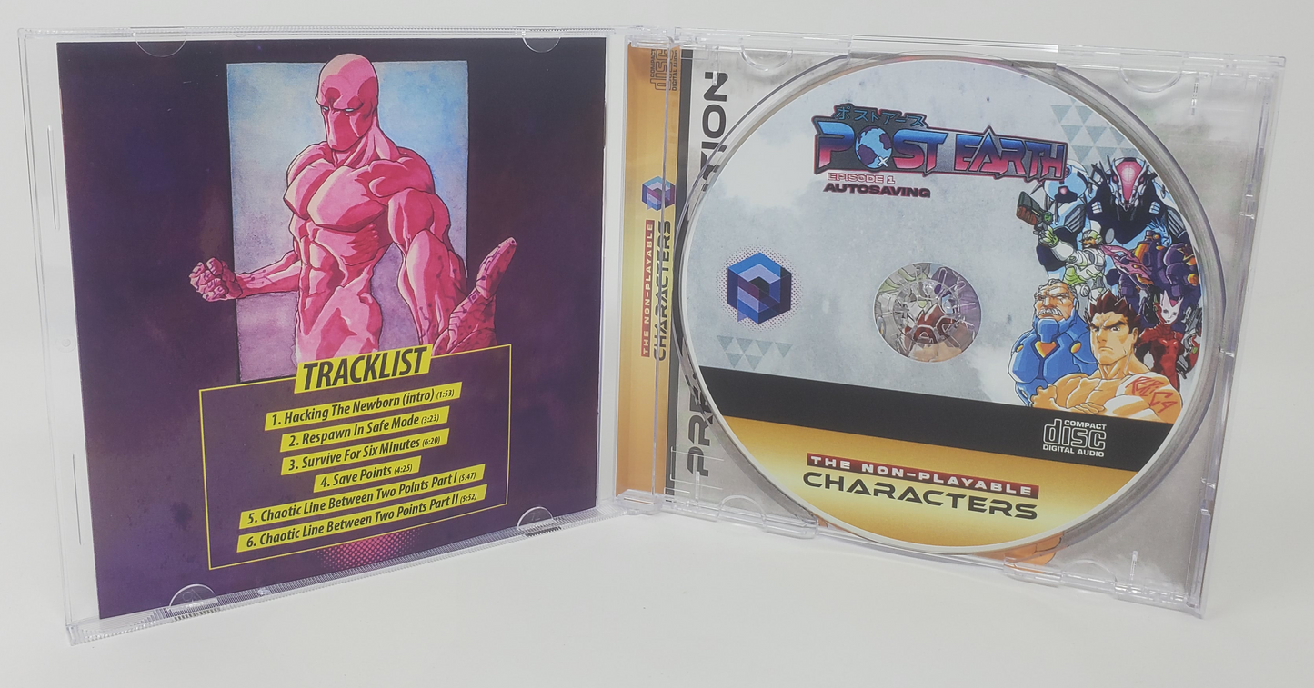 The Non-Playable Characters: Post Earth Episode 1 Autosaving - Music Album (CD Jewel Case)