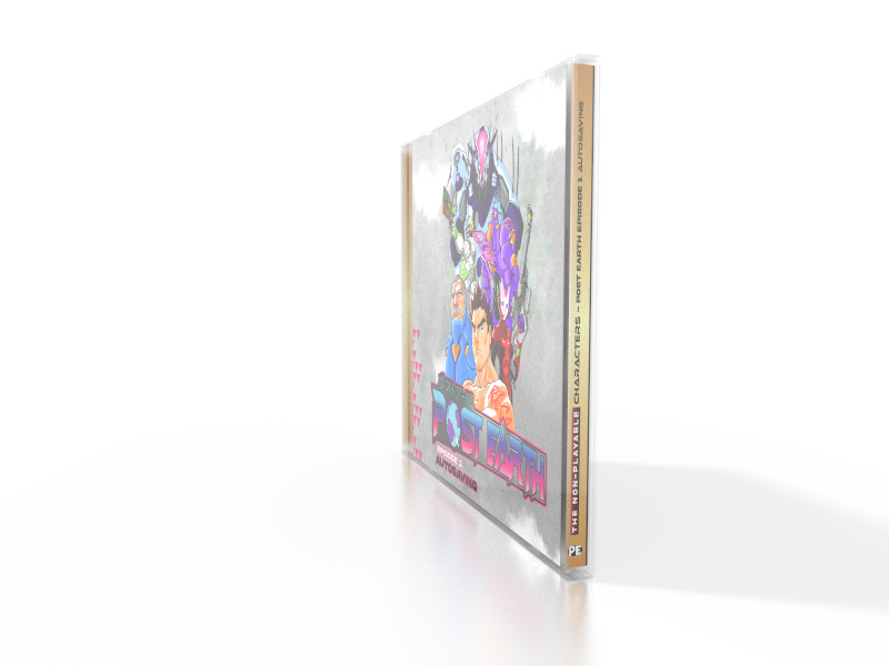 The Non-Playable Characters: Post Earth Episode 1 Autosaving - Music Album (CD Jewel Case)