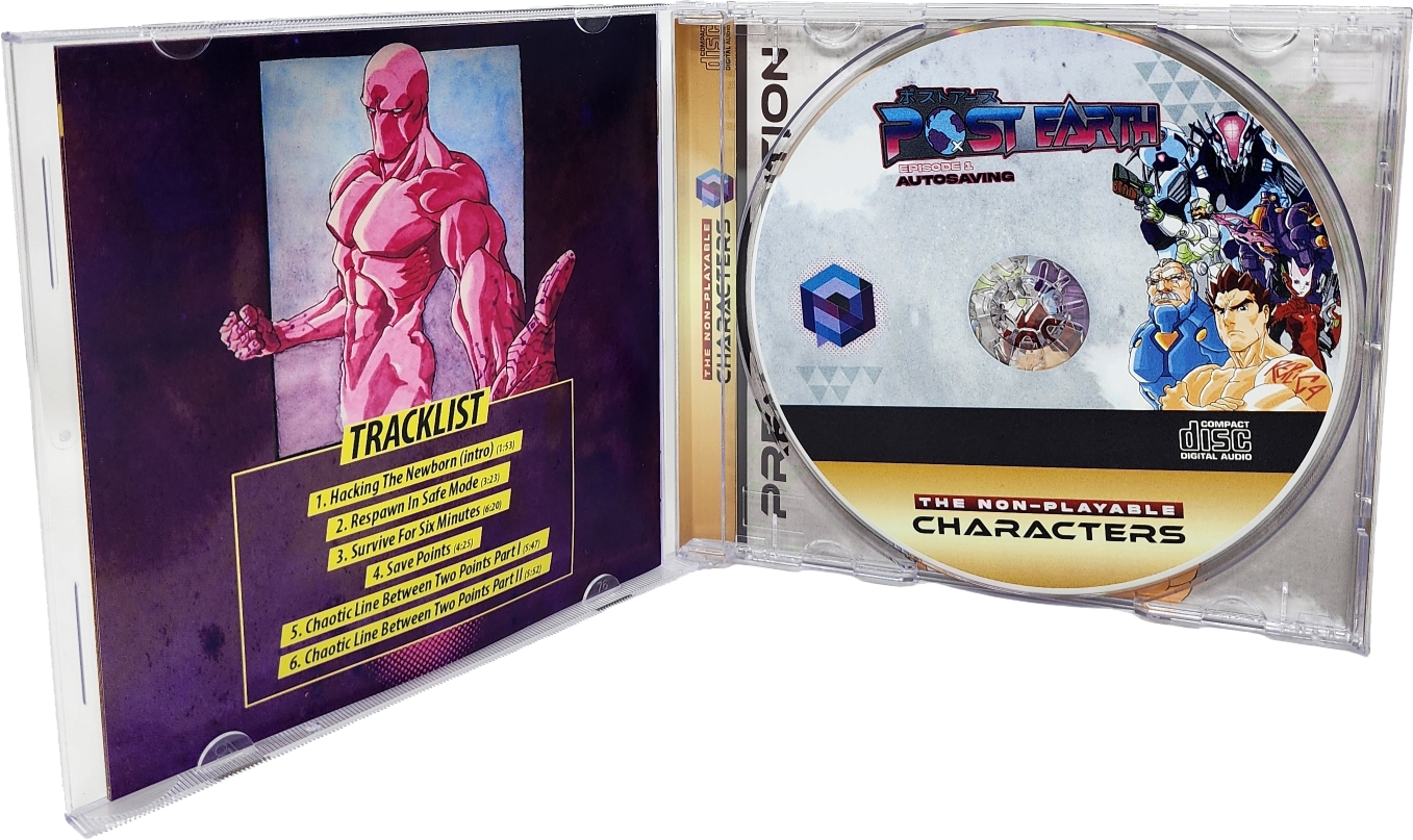 The Non-Playable Characters: Post Earth Episode 1 Autosaving - Music Album (CD Jewel Case)