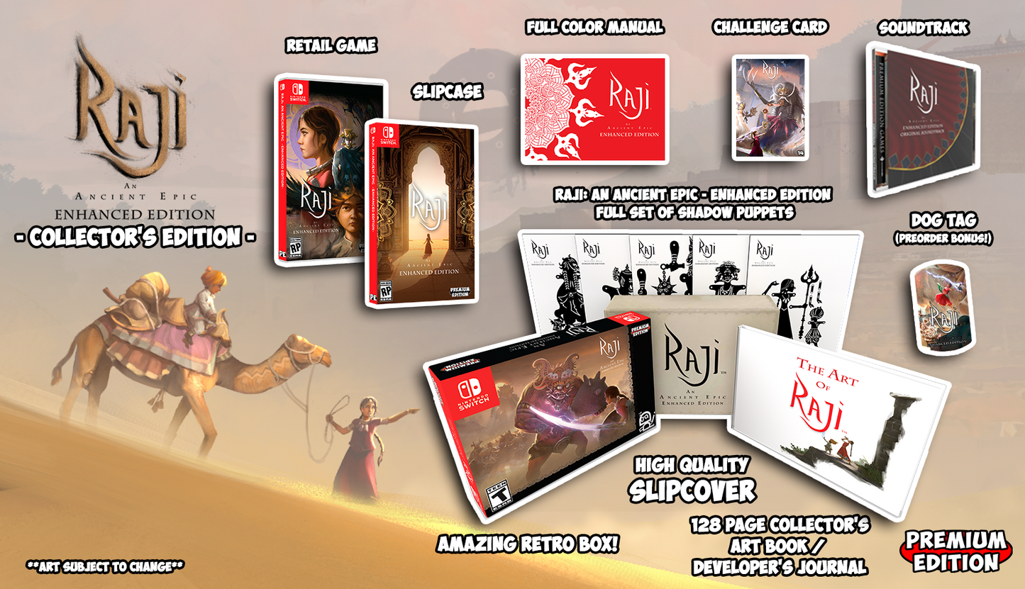 Raji: An Ancient Epic Enhanced - Collector's Edition