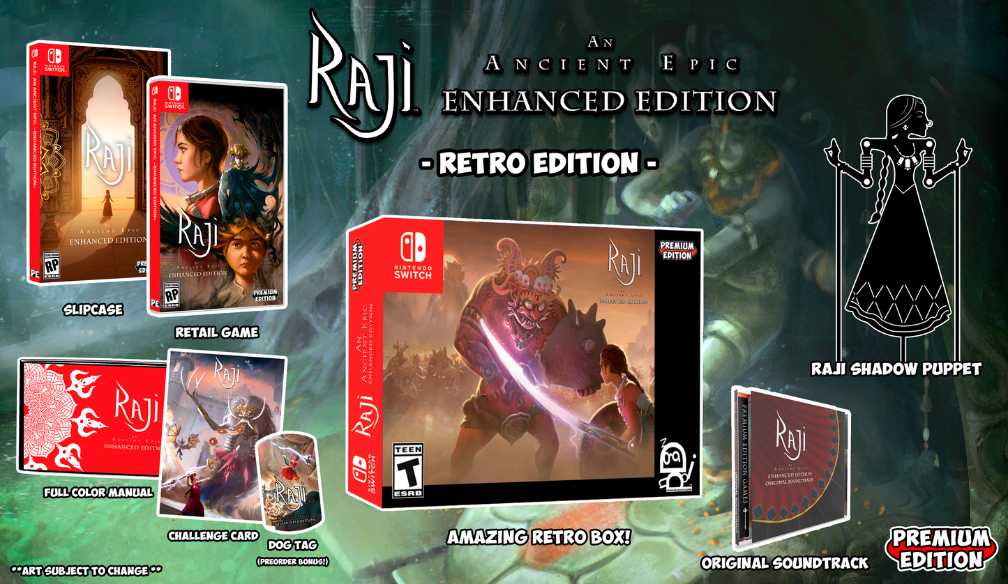 Raji & They Bleed Pixels Preorder Mega Pack!