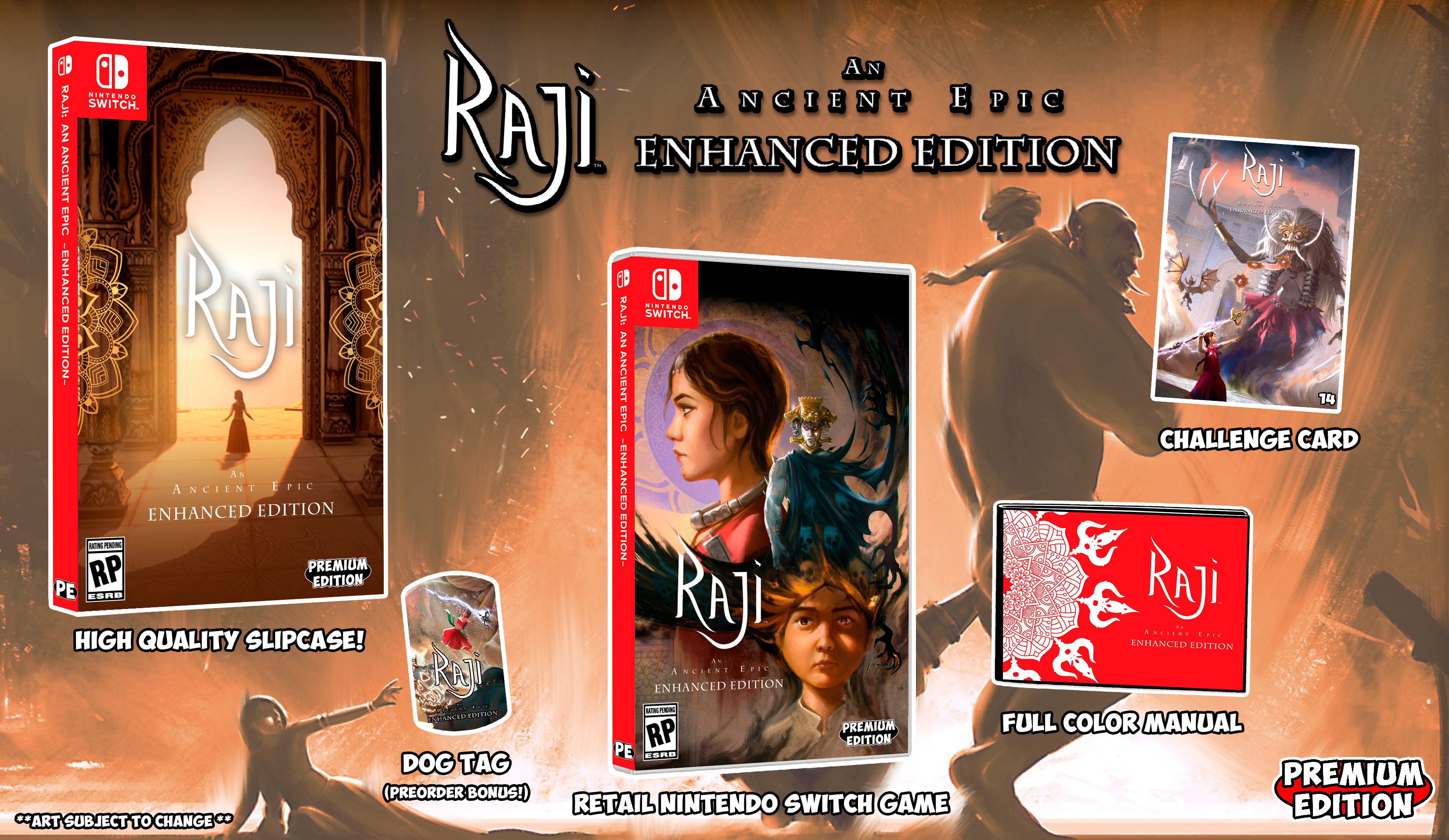 Raji: An Ancient Epic ~Enhanced Edition~ - Nintendo Switch Release Raji: An Ancient Epic ~Enhanced Edition~ - Nintendo Switch Release