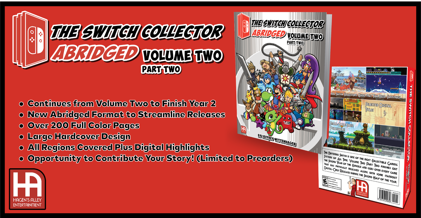 The Switch Collector Abridged: Year Two (Part Two) - Hardcover Book (Preorder)