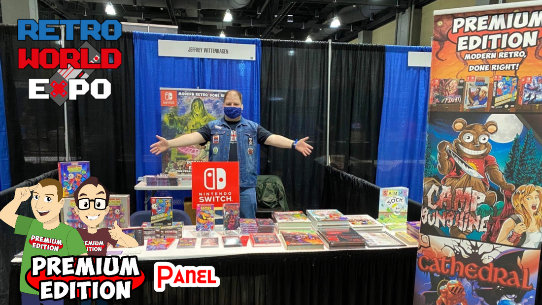 Premium Edition Games Panel at RetroWorld Expo 2021