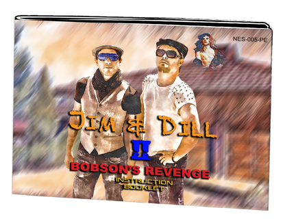 Jim & Dill II: Bobson's Revenge - NES Release Standard & Silver