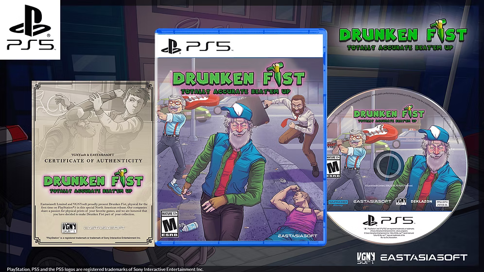 Drunken Fist DUAL PACK [PlayStation 5]