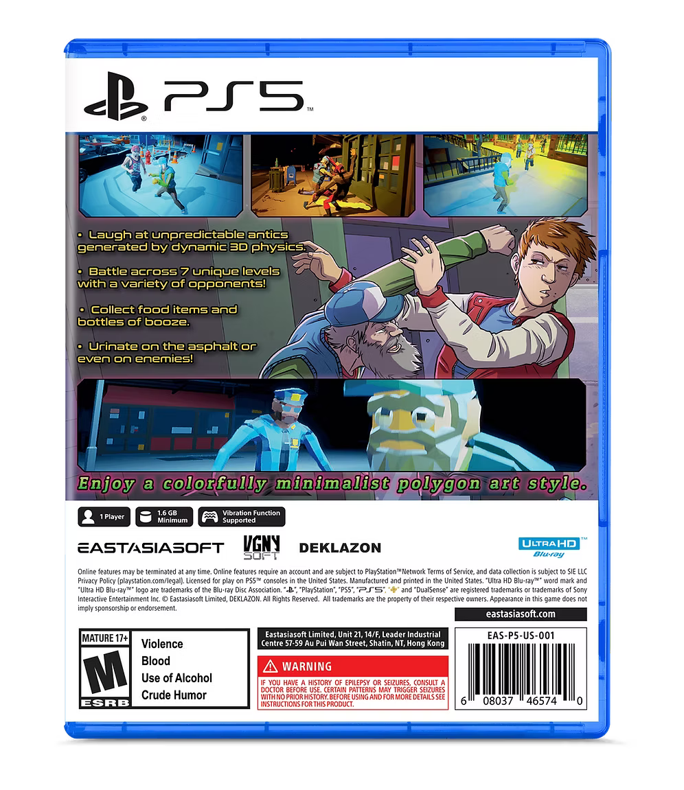 Drunken Fist [PlayStation 5]