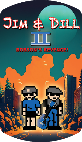Jim & Dill II: Bobson's Revenge - NES Release Standard & Silver