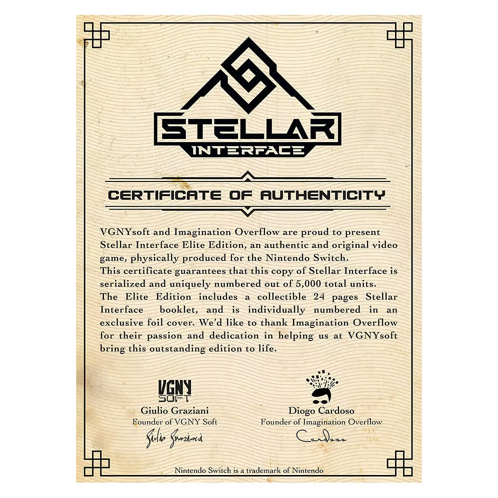 Stellar Interface (Elite Edition) [Nintendo Switch]
