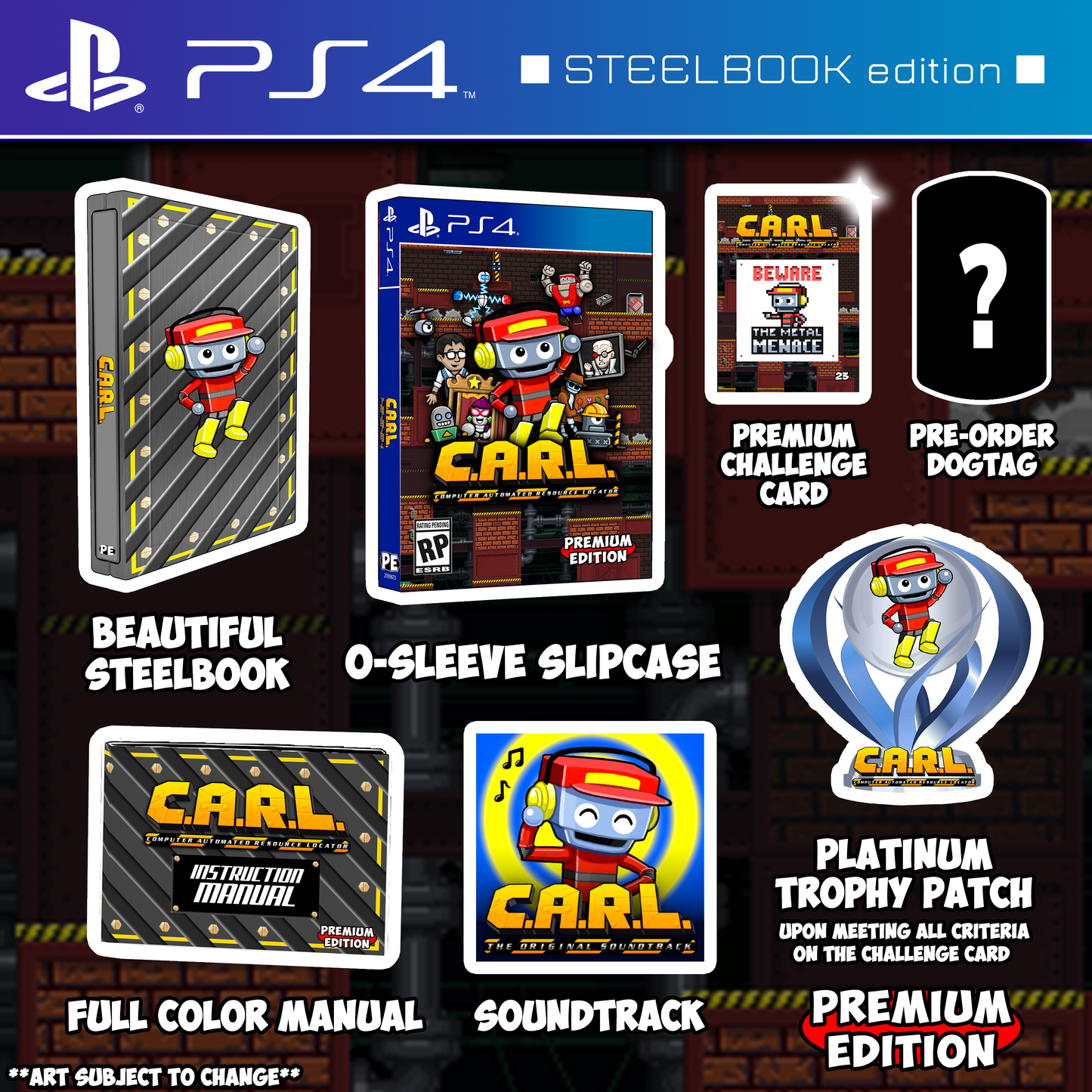 CARL - Steelbook Edition (PS4)