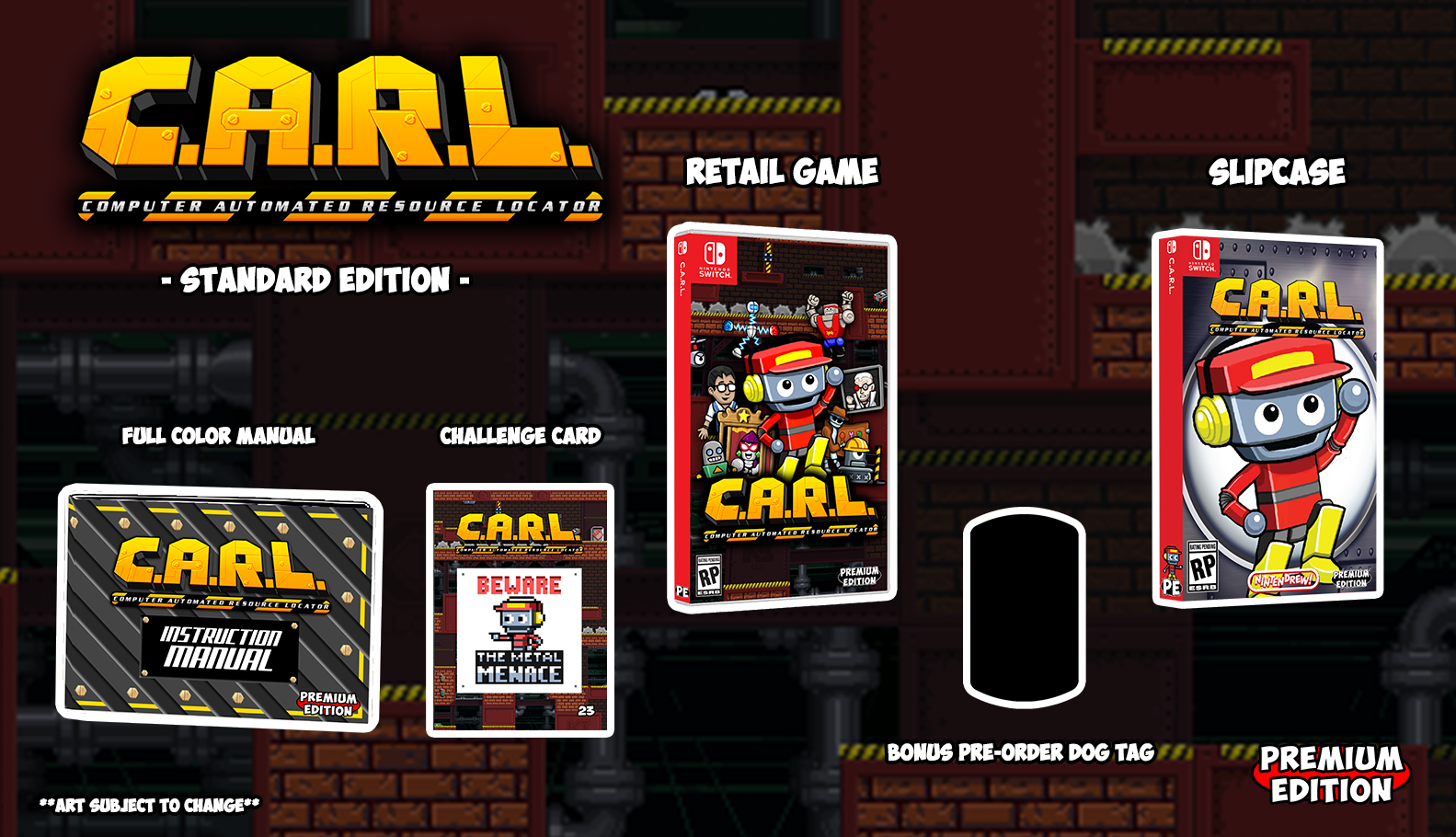 CARL - Standard Edition (PRE-ORDER) – Premium Edition Games