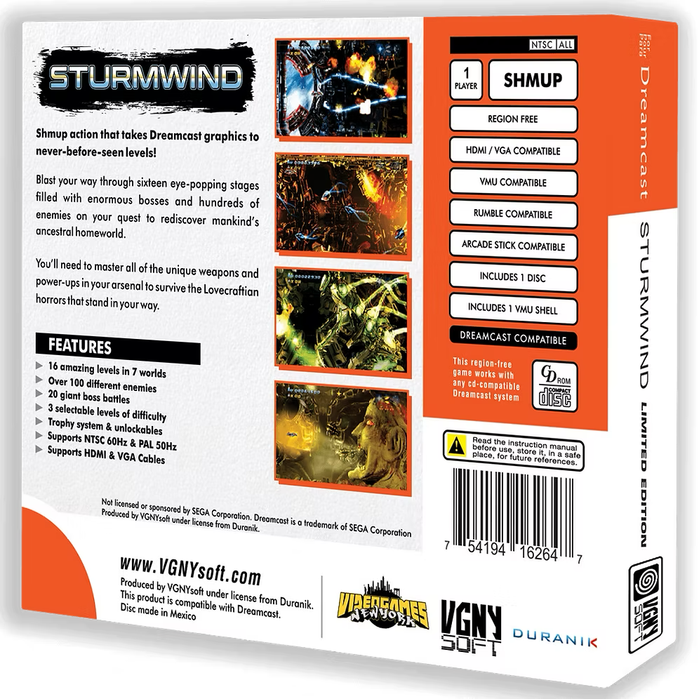 Sturmwind (Limited Edition) [Sega Dreamcast]