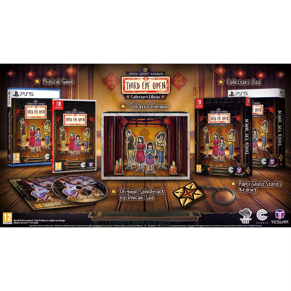 Paper Ghost Stories: Third Eye Open Collector's Edition [Nintendo Switch]