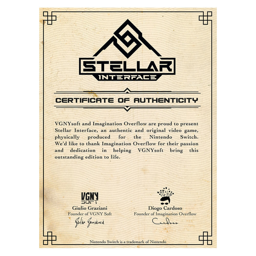 Stellar Interface - Standard Edition (Nintendo Switch)