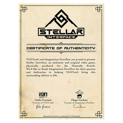 Stellar Interface - Standard Edition (Nintendo Switch)