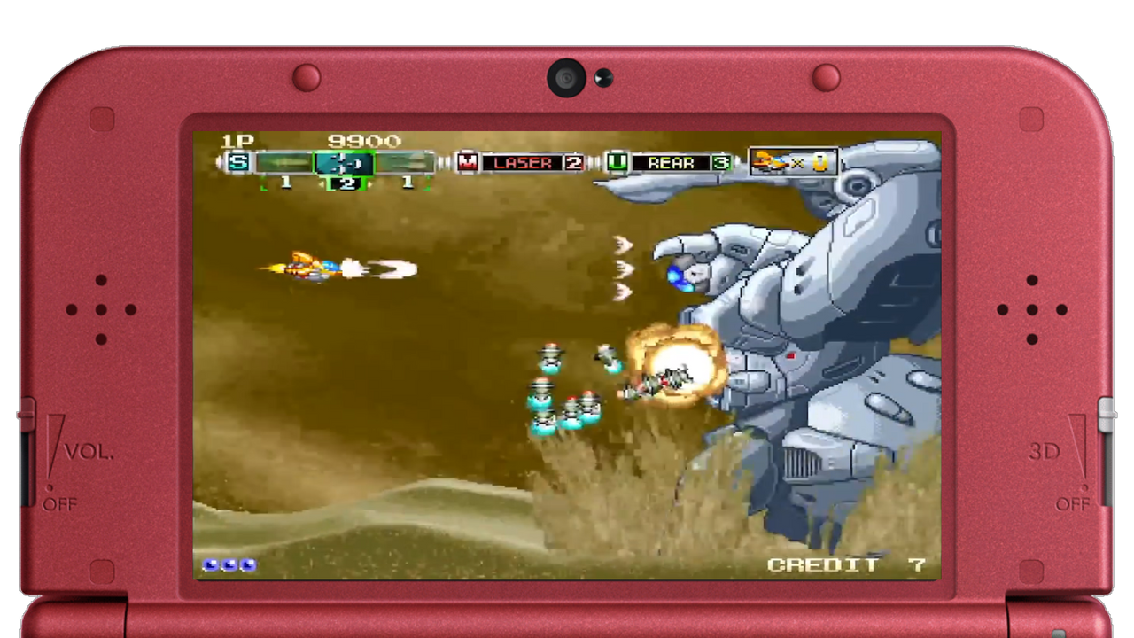 Andro Dunos 2 [Nintendo 3DS]