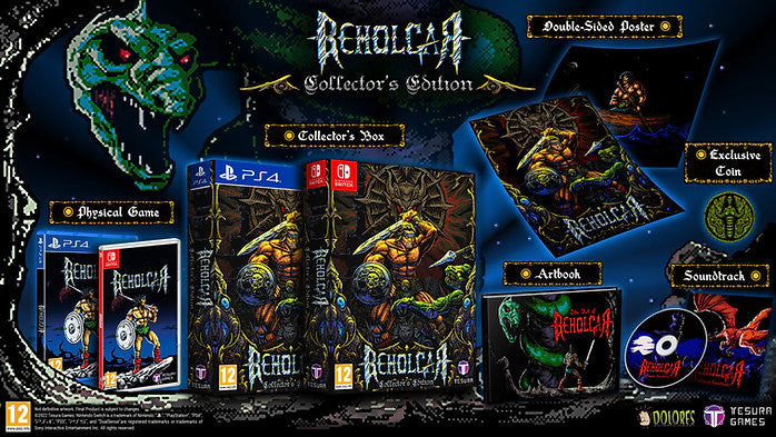 Beholgar べホルガー 限定版 Switch Beholgar Collector's Edition [Nintendo Switch] – Premium Edition Games