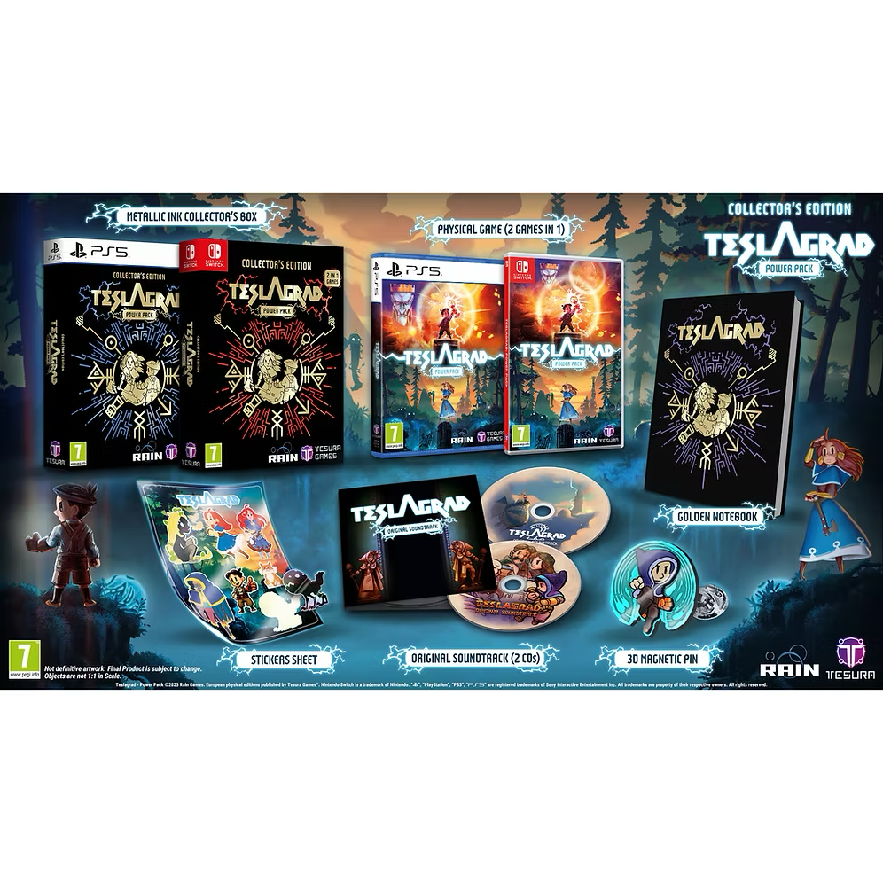 Teslagrad Power Pack Collector's Edition [PlayStation 5]