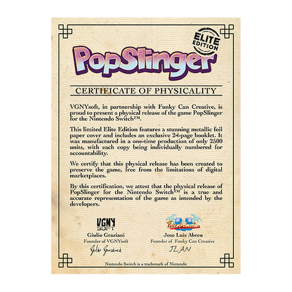 Popslinger - Elite Edition [Nintendo Switch]