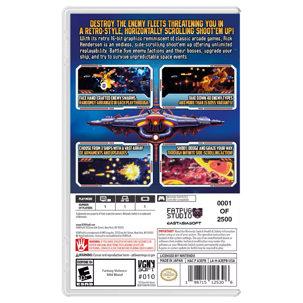 Rick Henderson (Elite Edition) [Nintendo Switch]