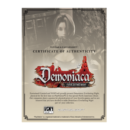 Demoniaca: Everlasting Night (PlayStation 5)