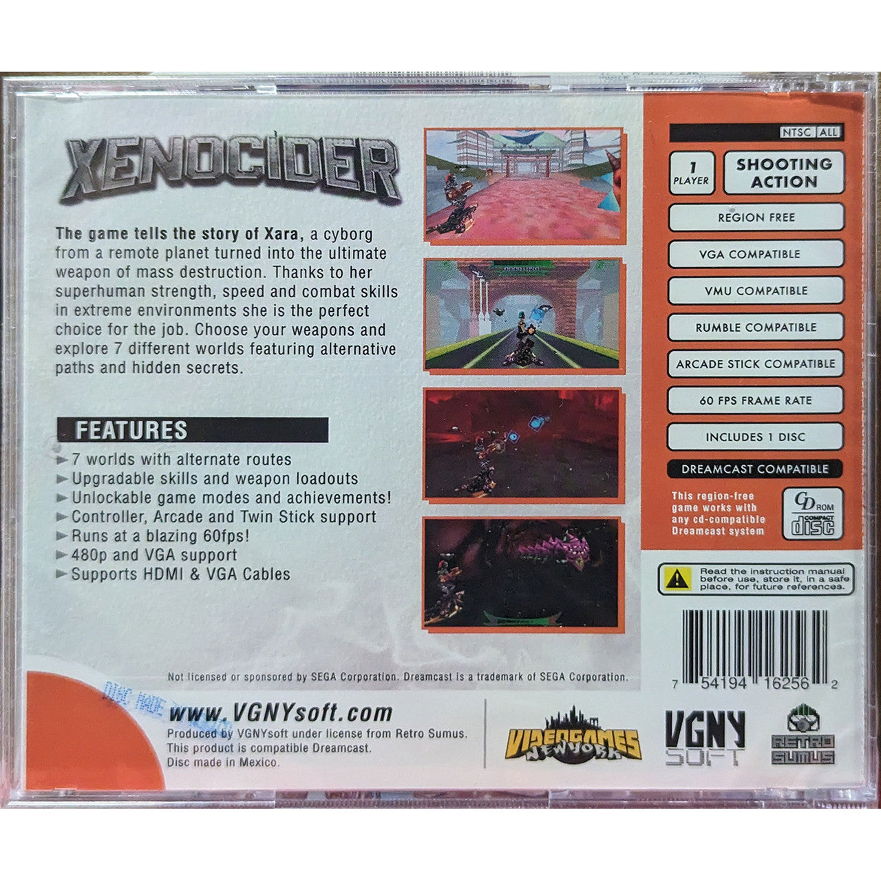 Xenocider [Sega Dreamcast]