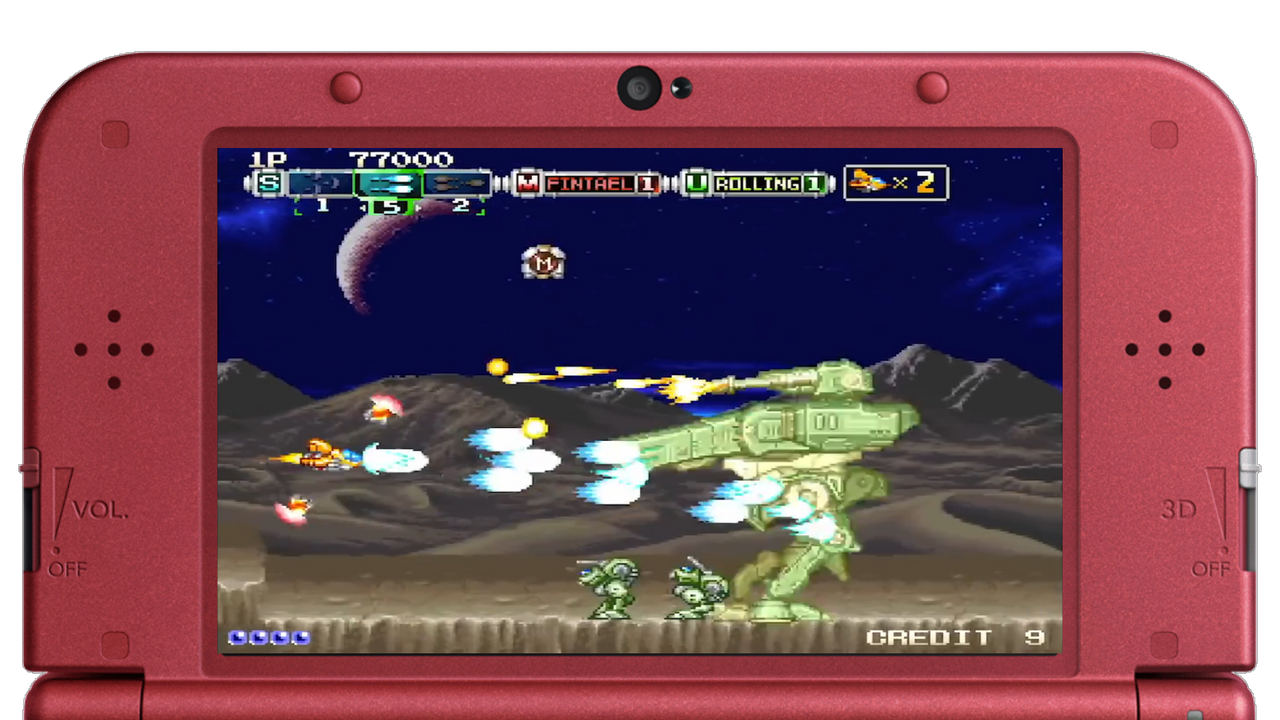 Andro Dunos 2 [Nintendo 3DS]