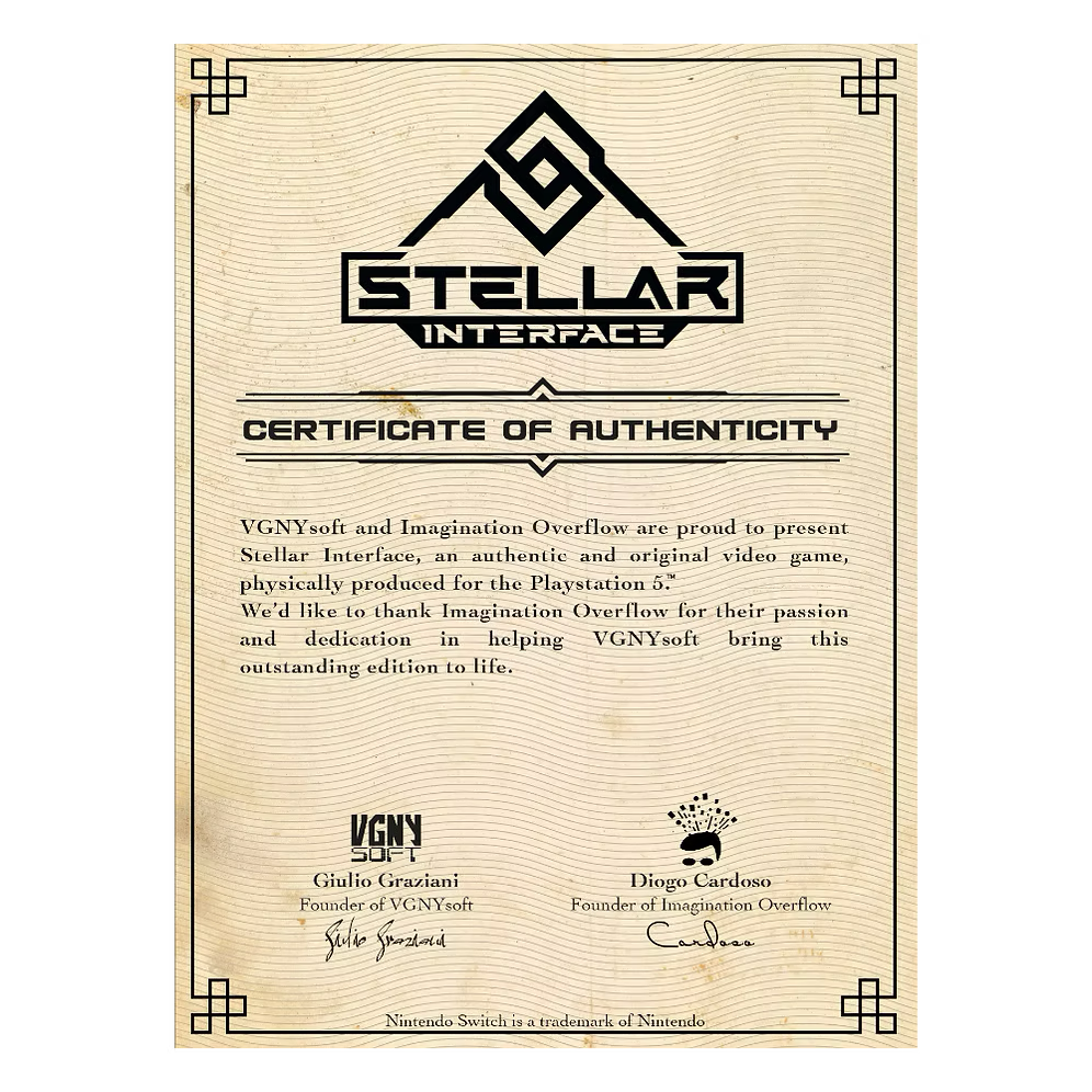 Stellar Interface (Standard Edition) [PlayStation 5]
