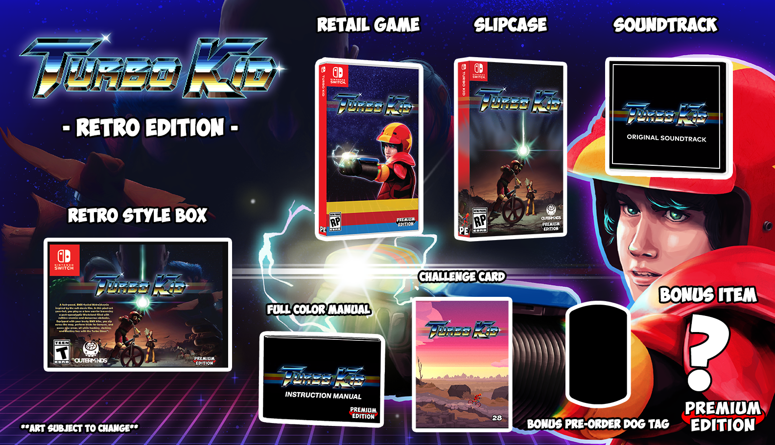 Turbo Kid - Retro Edition (PRE-ORDER) â Premium Edition Games