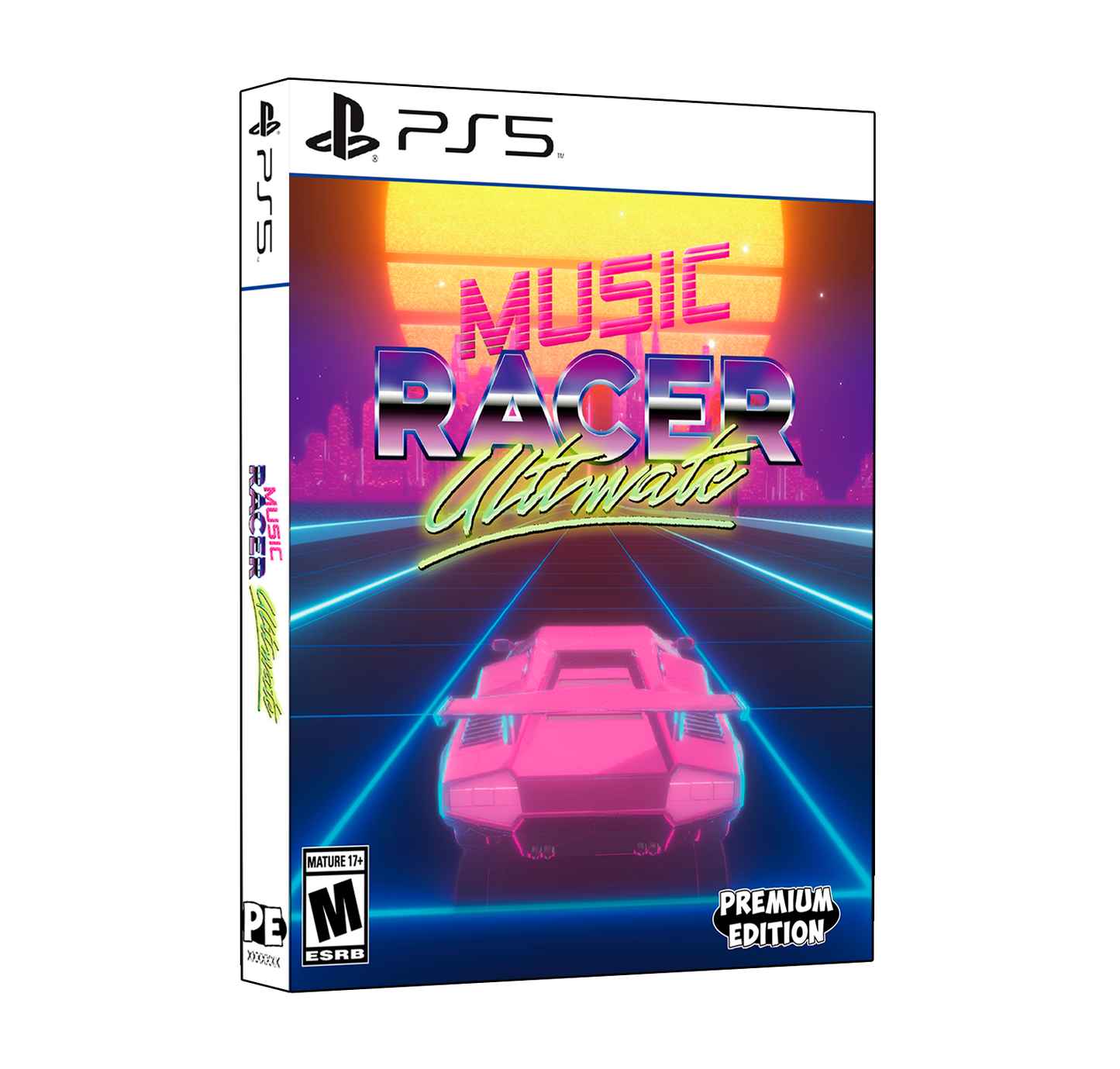 Music Racer Ultimate - PS5 Steelbook Edition & Soundtrack