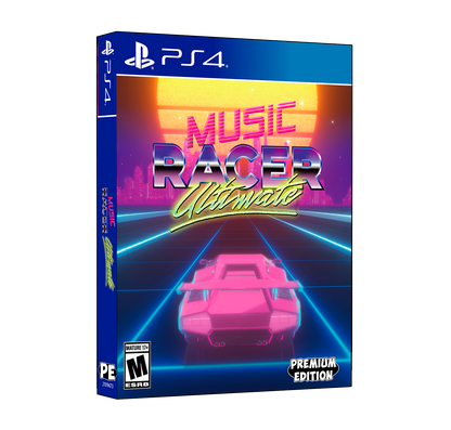 Music Racer Ultimate - PS4 Steelbook Edition & Soundtrack