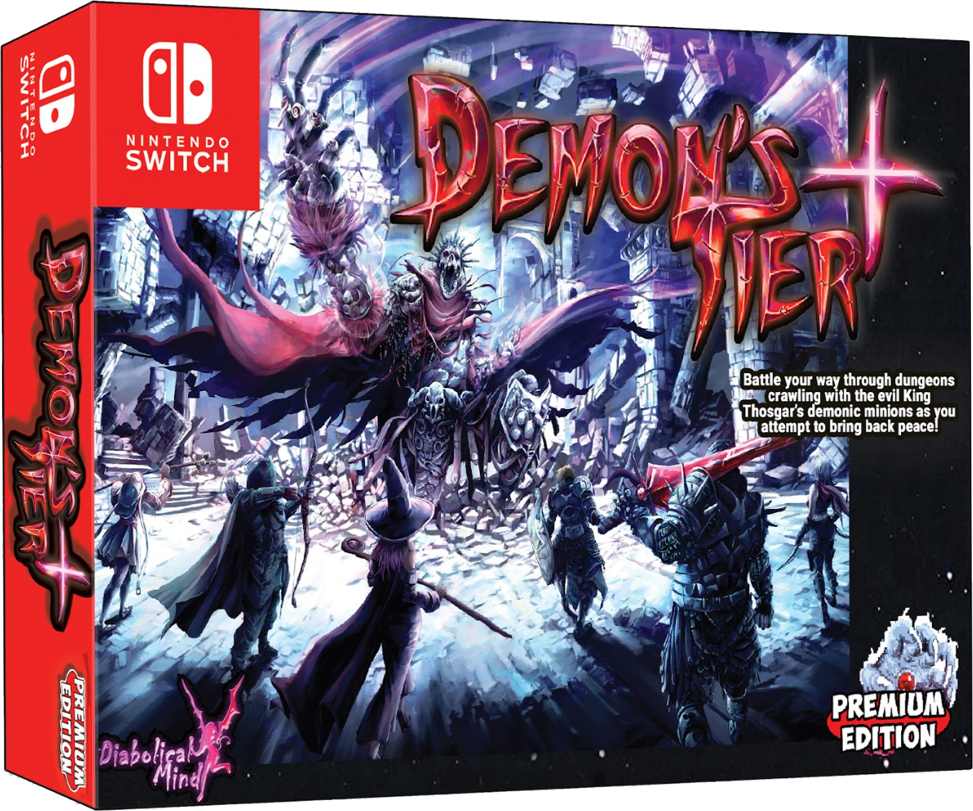 Demon's Tier+ - Nintendo Switch Release #03 - Retro Edition Demon's Tier+ - Nintendo Switch Release #03 - Retro Edition