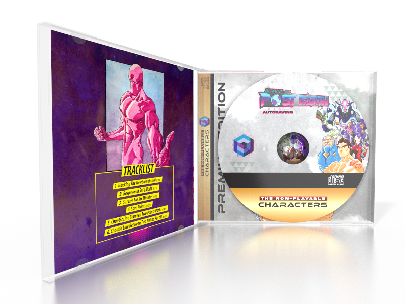 The Non-Playable Characters: Post Earth Episode 1 Autosaving - Music Album (CD Jewel Case)