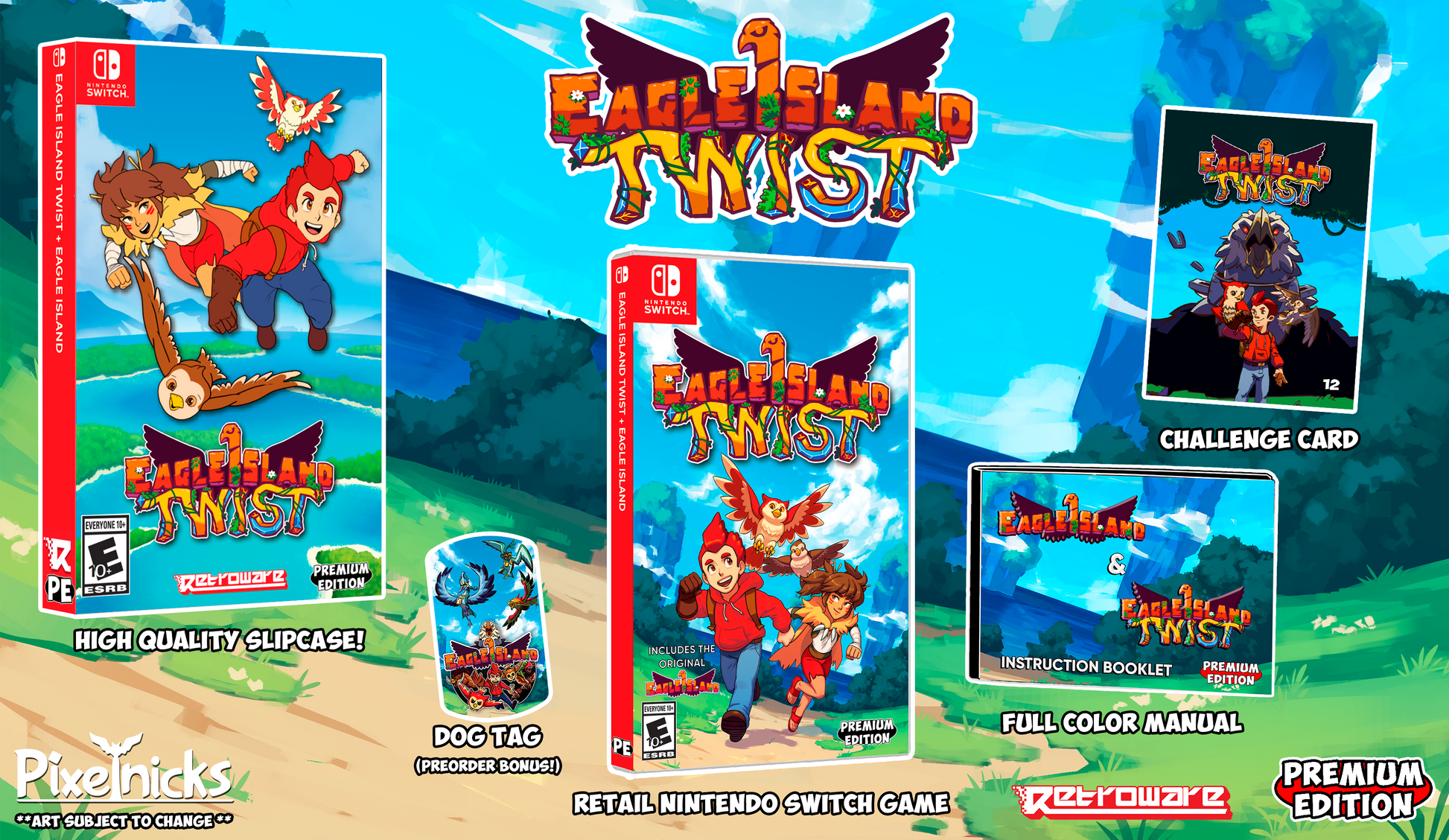 Eagle Island Twist + Eagle Island - Nintendo Switch Release #12 Eagle Island Twist + Eagle Island - Nintendo Switch Release #12