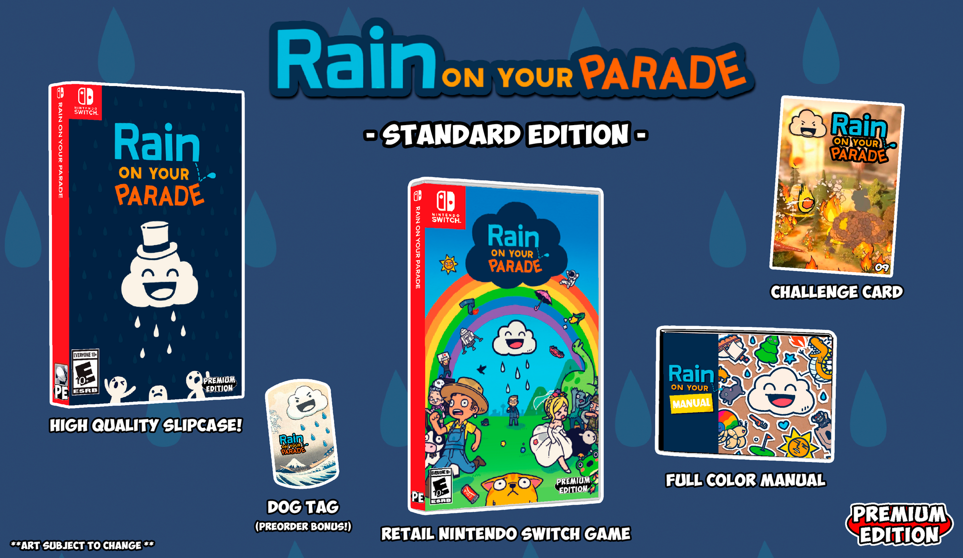 Rain on your Parade レインパレード Switch スイッチ Rain On Your Parade - Nintendo Switch Release #09 - Standard