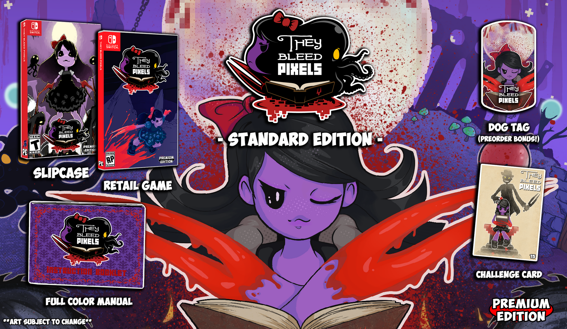 【Switch】They Bleed Pixels Retro Edition They Bleed Pixels - Nintendo Switch Release #15 - Standard