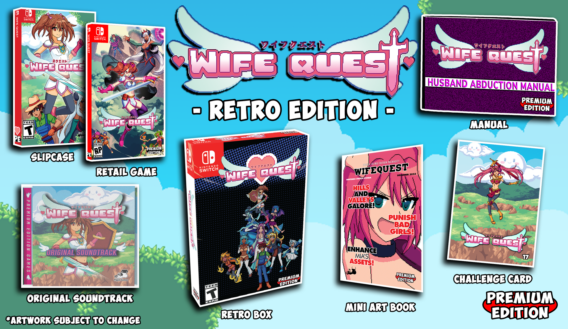 Wife Quest - Retro Edition – Premium Edition Games