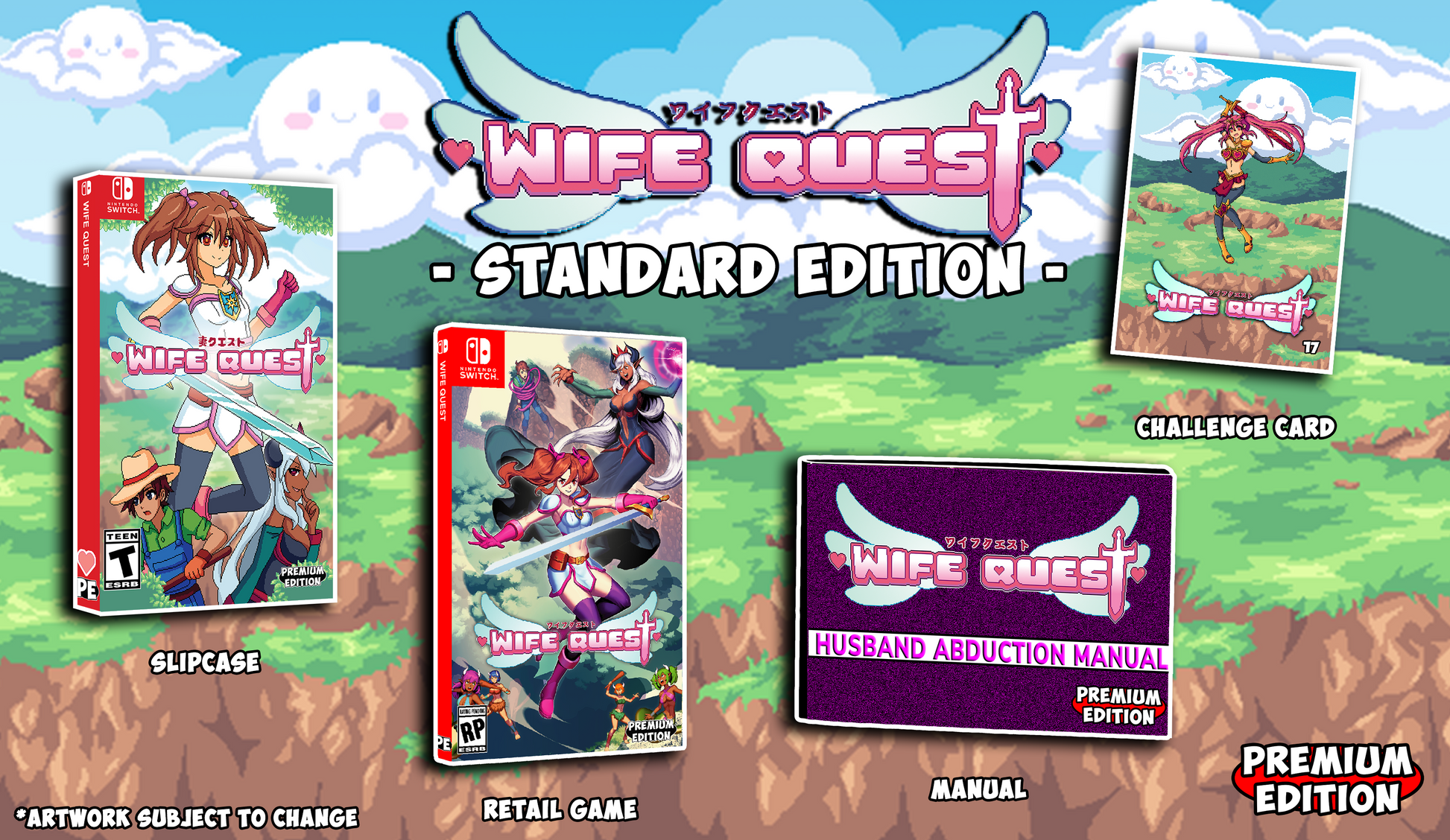 Wife Quest - Nintendo Switch Release #17 - Standard – Premium Wife Quest - Nintendo Switch Release #17 - Standard – Premium