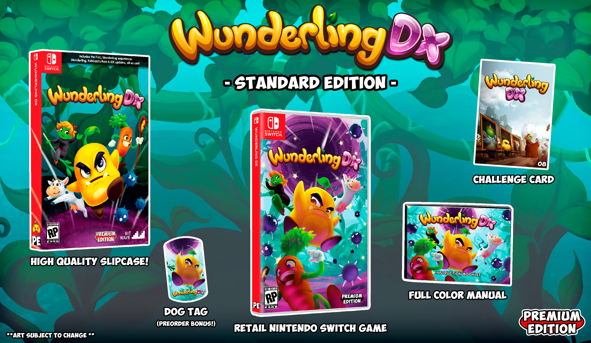 Wunderling DX - Nintendo Switch Release #08 - Standard Edition Wunderling DX - Nintendo Switch Release #08 - Standard Edition